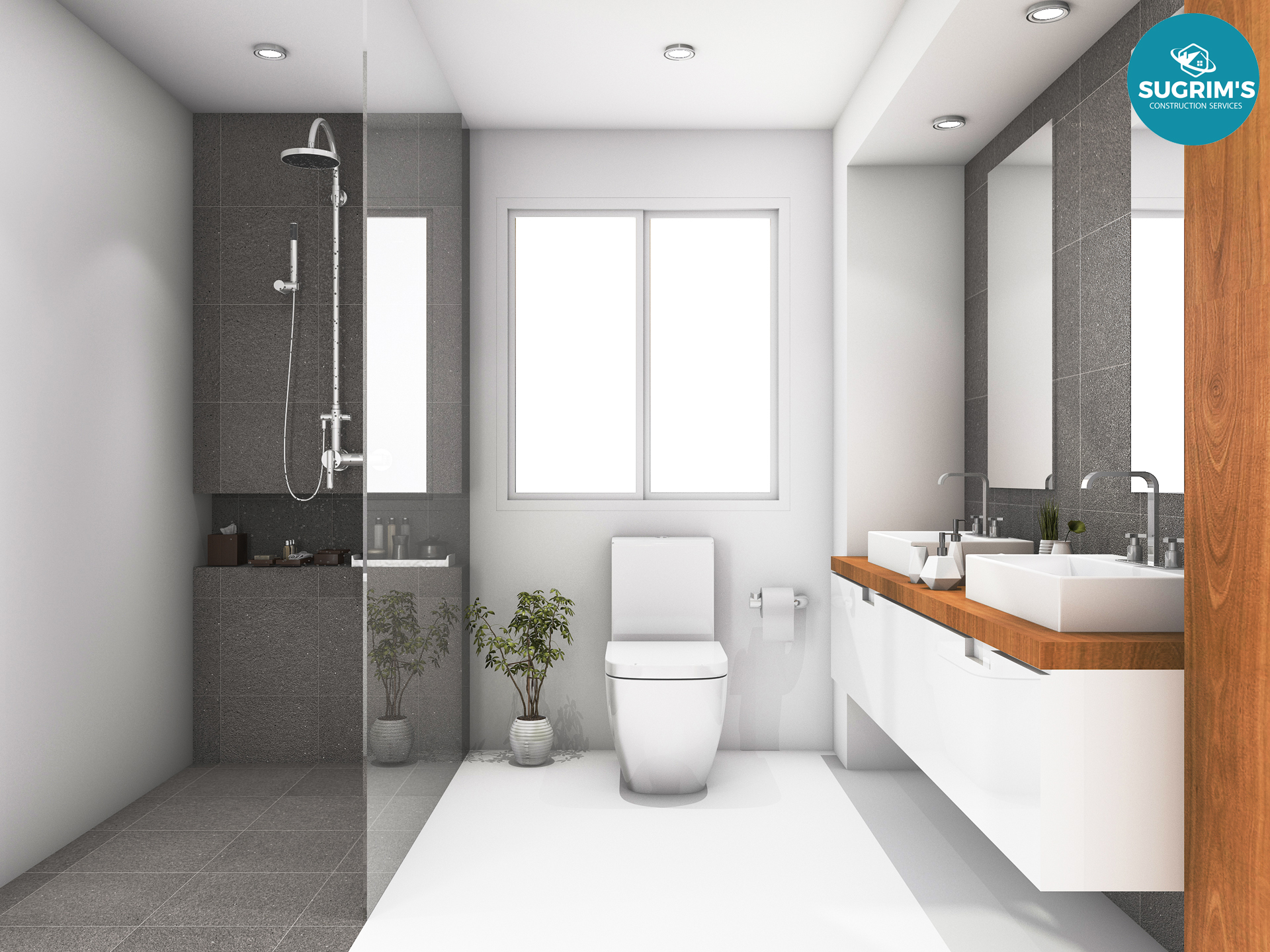 Sugrim's Construction Bathroom